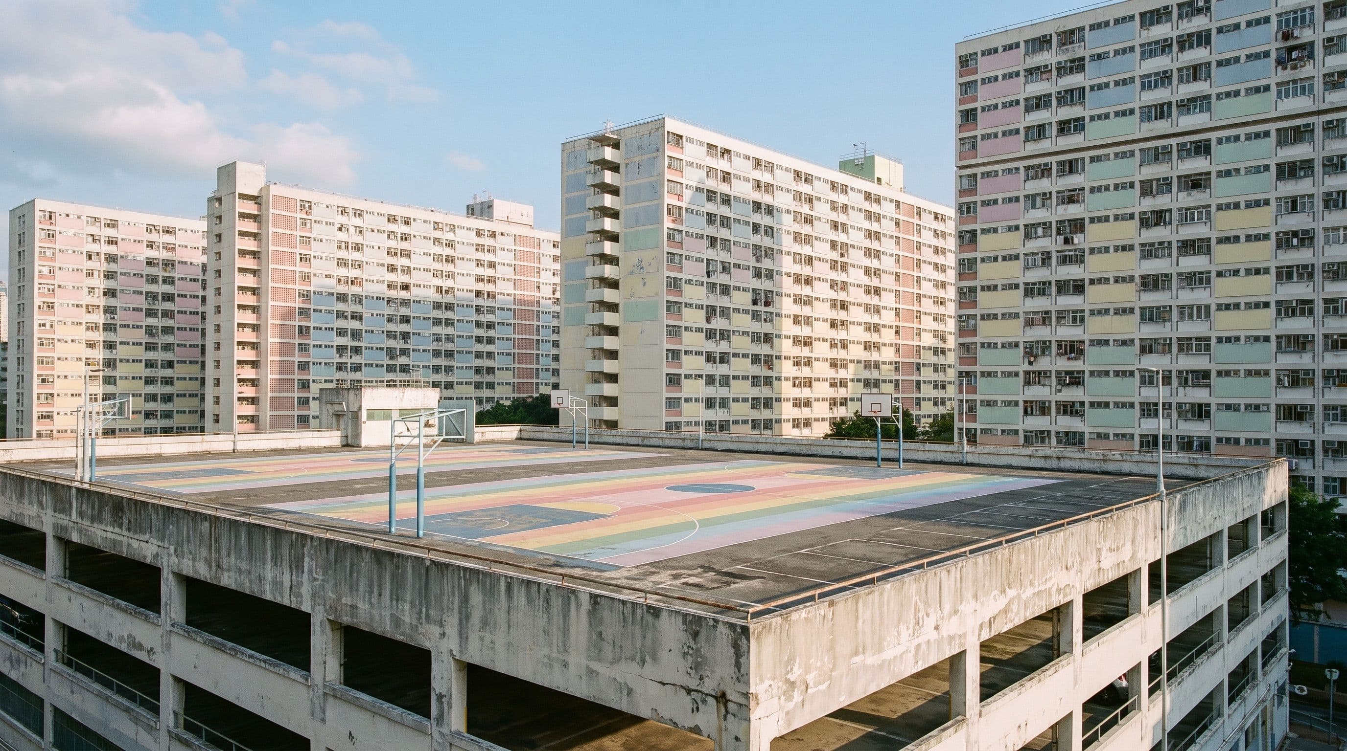 The Choi Hung Estate Basketball Court: How to Visit Hong Kong's Rainbow Photo Spot (Respectfully)