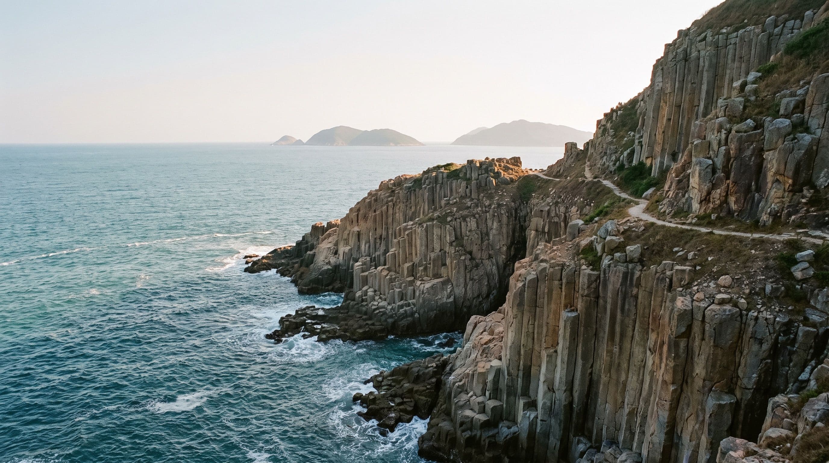 The High Island Reservoir East Dam Hike: Hong Kong's Hexagonal Rock Columns
